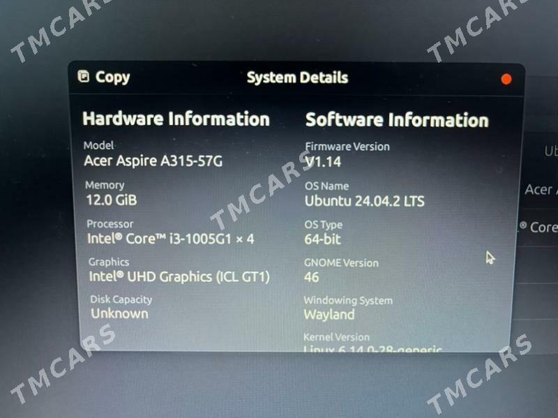 Acer aspire 3 i3 - Aşgabat - img 3