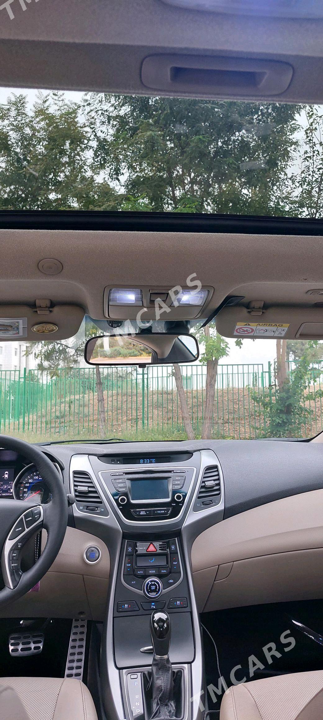 Hyundai Elantra 2014 - 205 000 TMT - Ашхабад - img 6