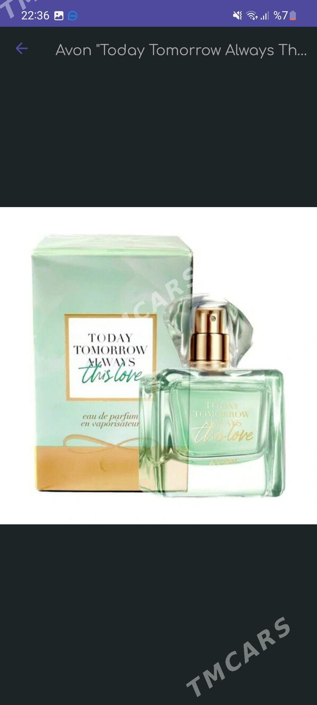 Today Tomarow Always duhy Avon - Daşoguz - img 2
