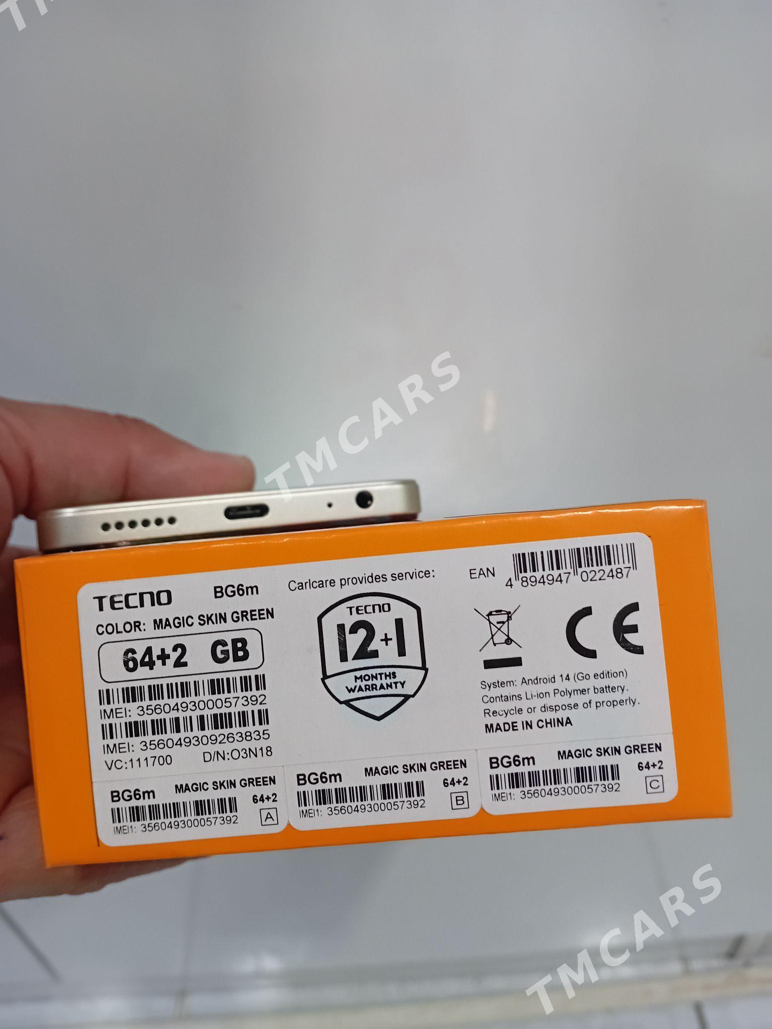 Tecno Spark G0 2/64 - Ашхабад - img 2