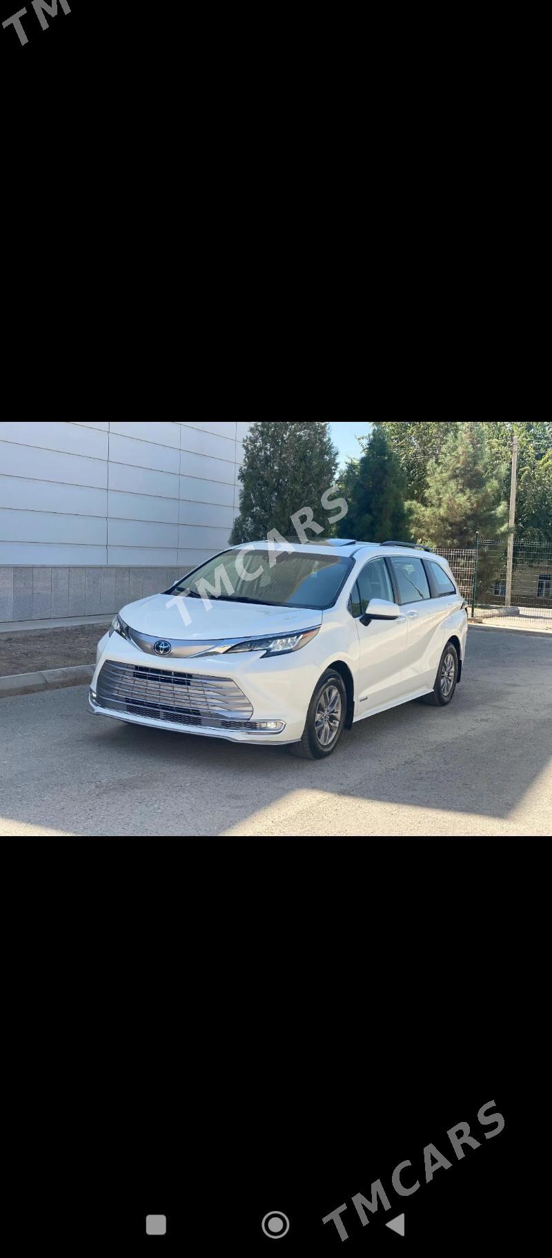 Toyota Sienna 2021 - 405 000 TMT - Мары - img 1