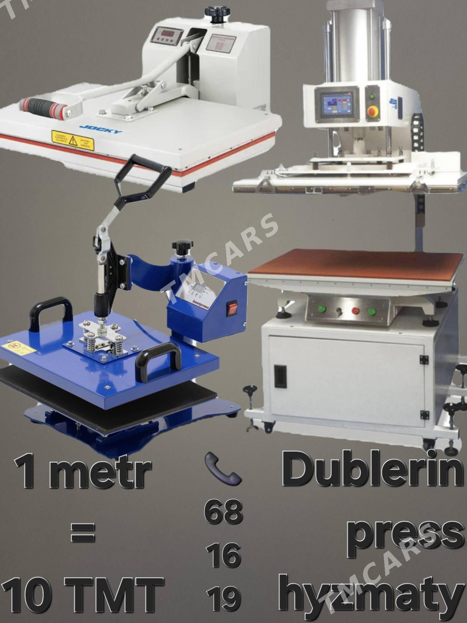 Dublerin Press 10 manat - Aşgabat - img 2