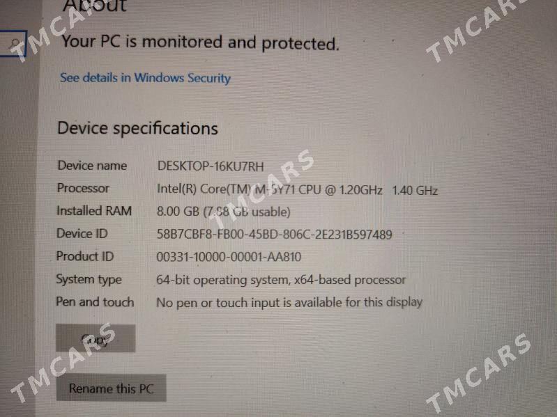 ноутбук noutbuk HP Folio - Туркменабат - img 3