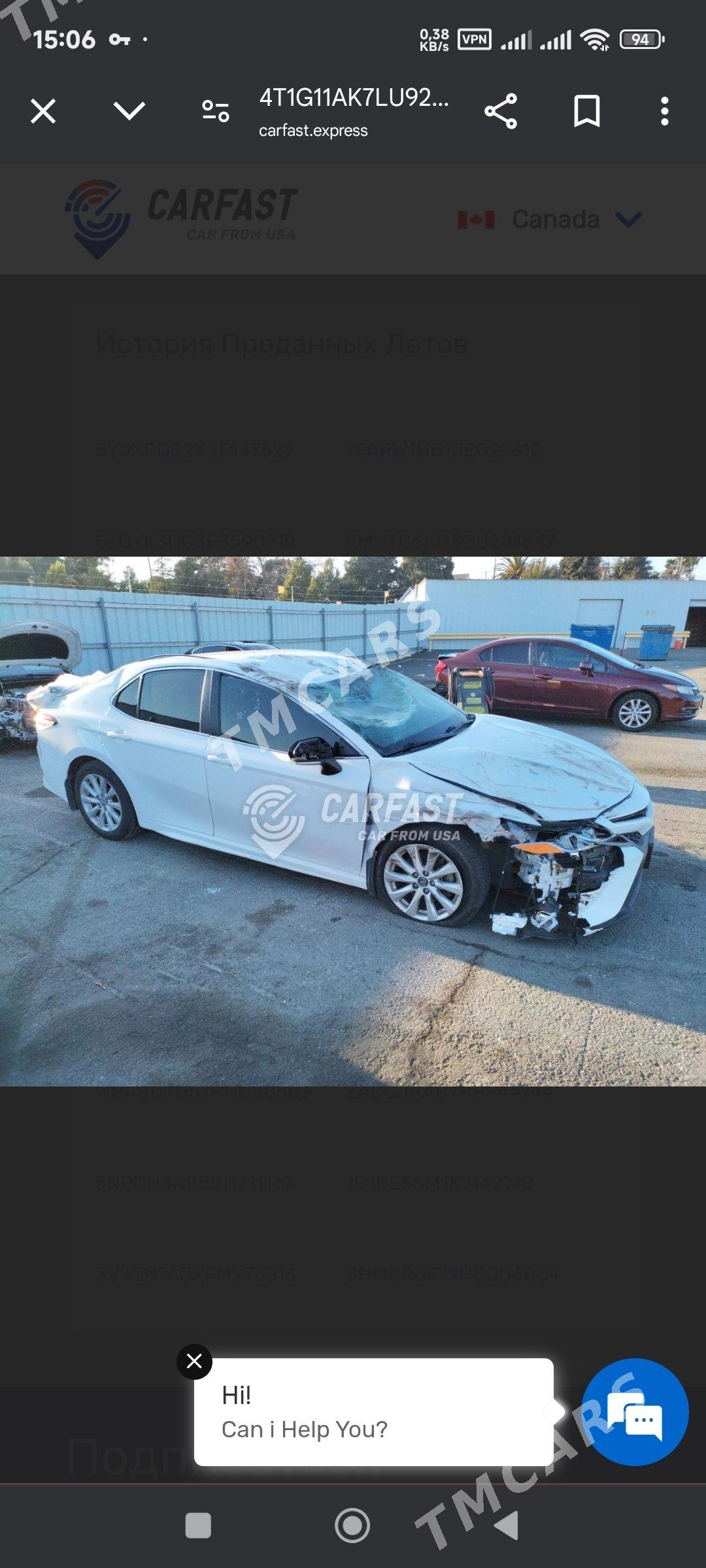 Toyota Camry 2020 - 295 000 TMT - Türkmenabat - img 7
