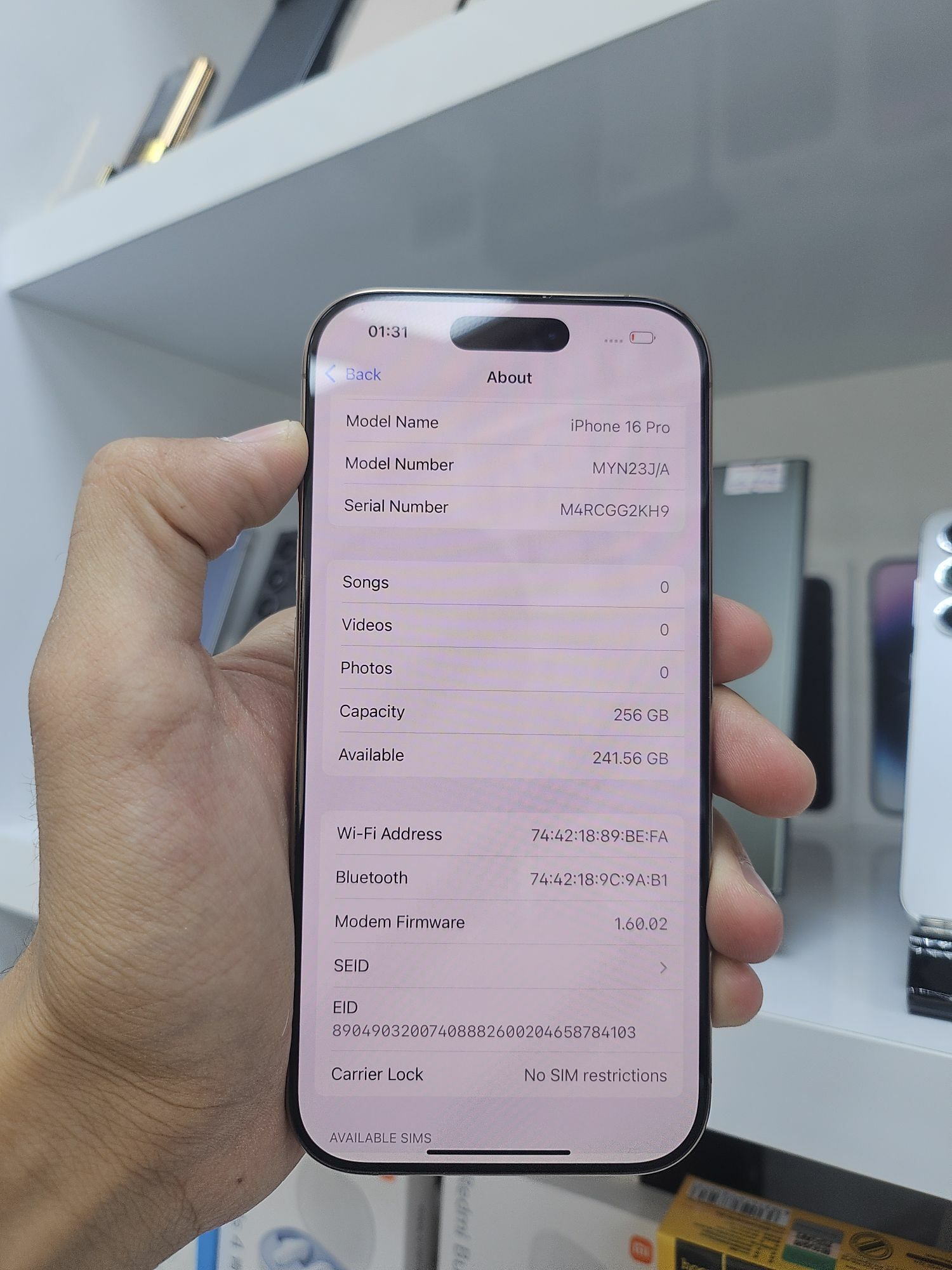 Iphone 16pro 256Gb - Aşgabat - img 3