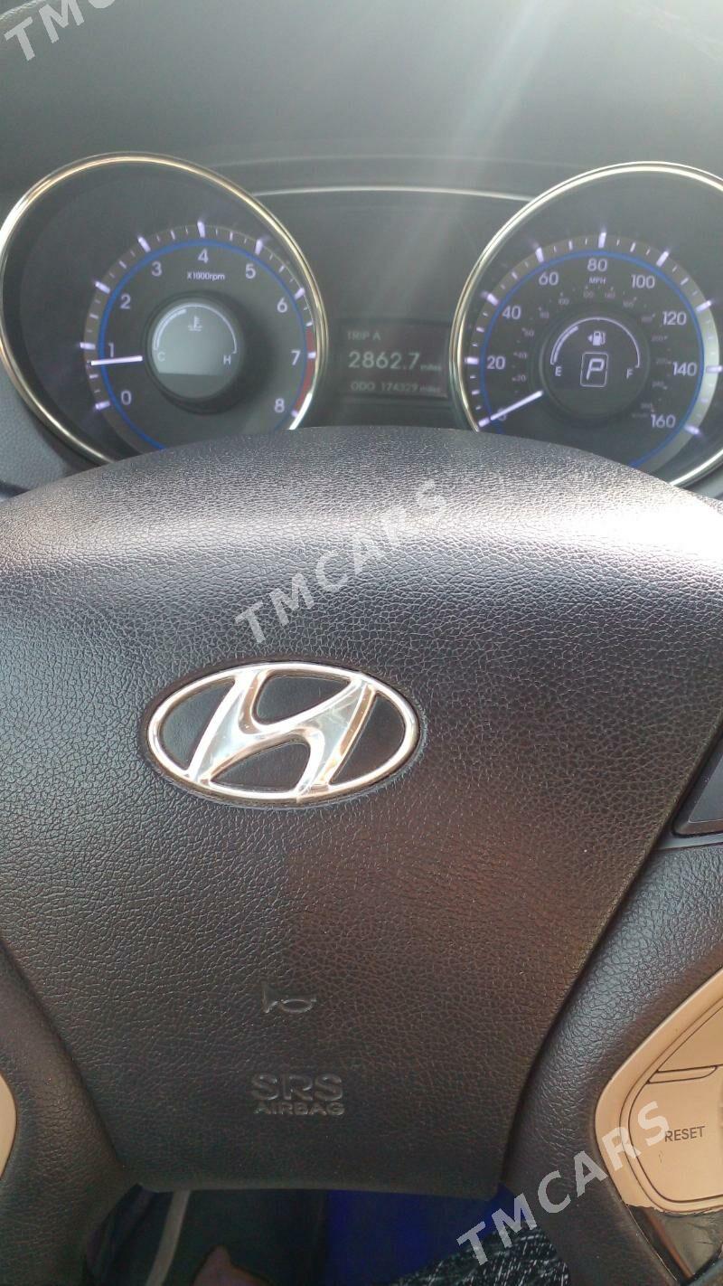 Hyundai Sonata 2012 - 166 000 TMT - ул. Подвойского (Битарап Туркменистан шаёлы) - img 10