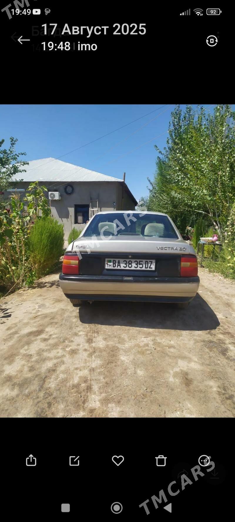 Opel Vectra 1990 - 30 000 TMT - Boldumsaz - img 3
