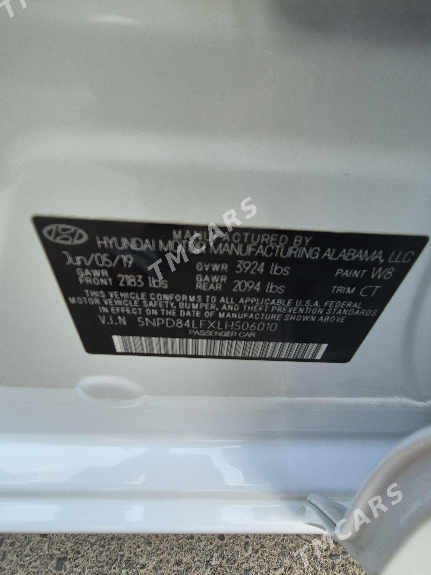 Hyundai Elantra 2019 - 199 000 TMT - Ашхабад - img 6