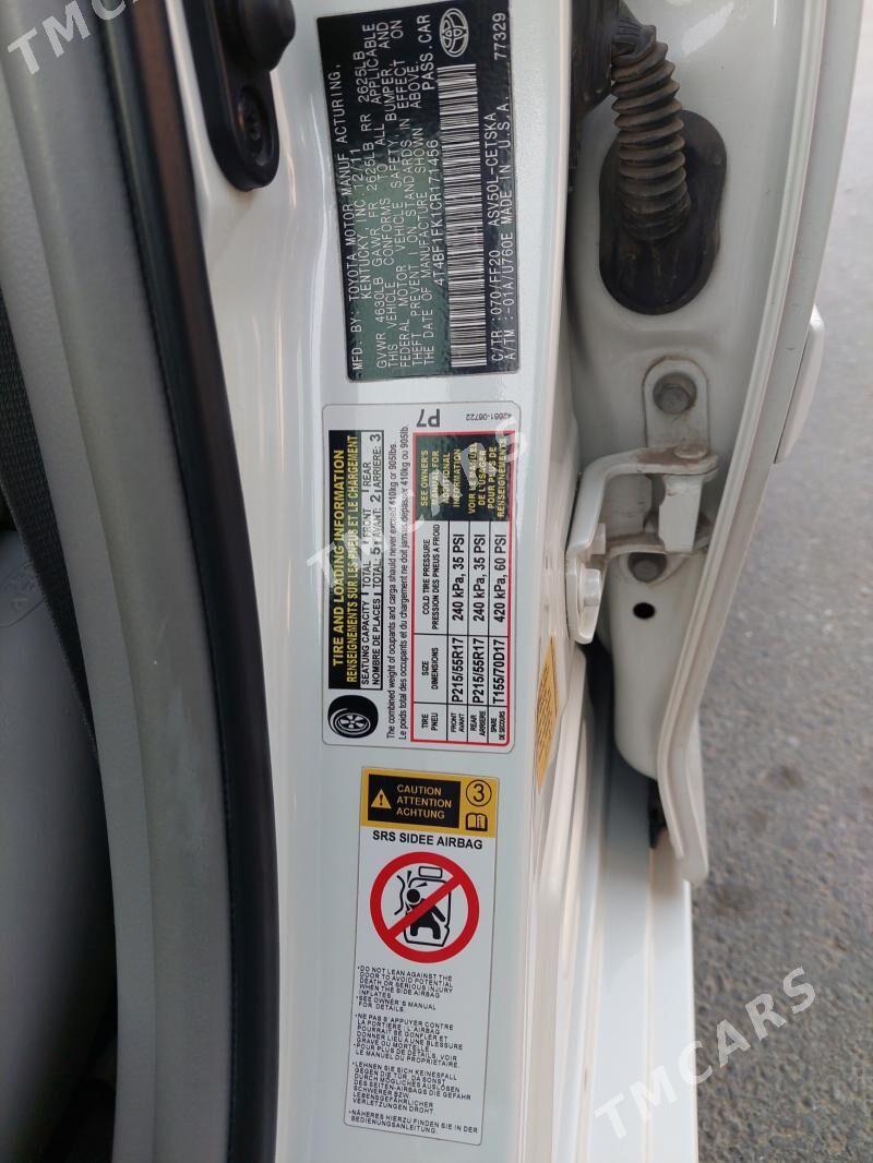 Toyota Camry 2012 - 265 000 TMT - Мир 2 - img 2