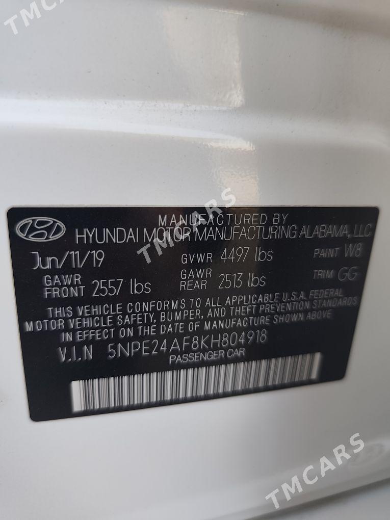 Hyundai Sonata 2019 - 200 000 TMT - Aşgabat - img 2