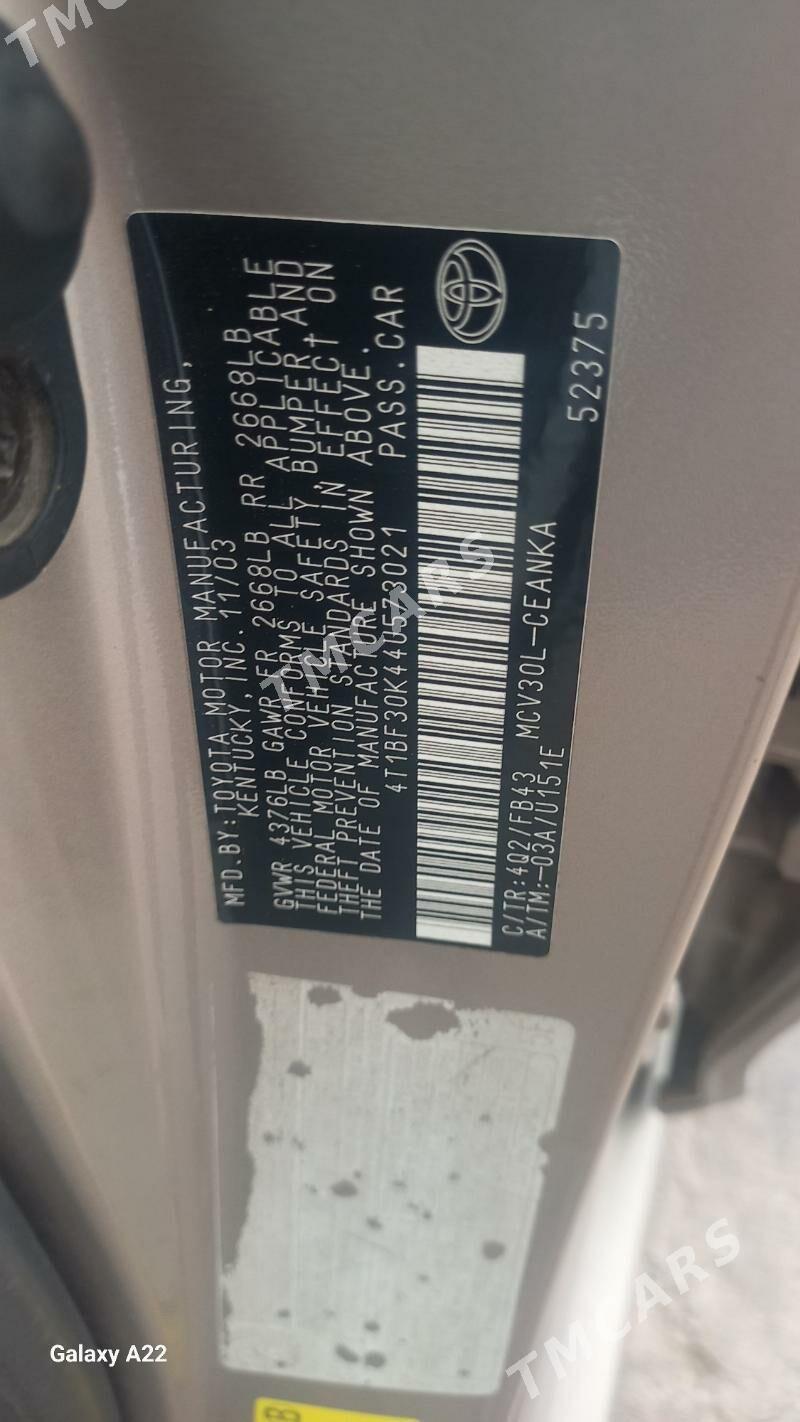 Toyota Camry 2004 - 185 000 TMT - Мары - img 2
