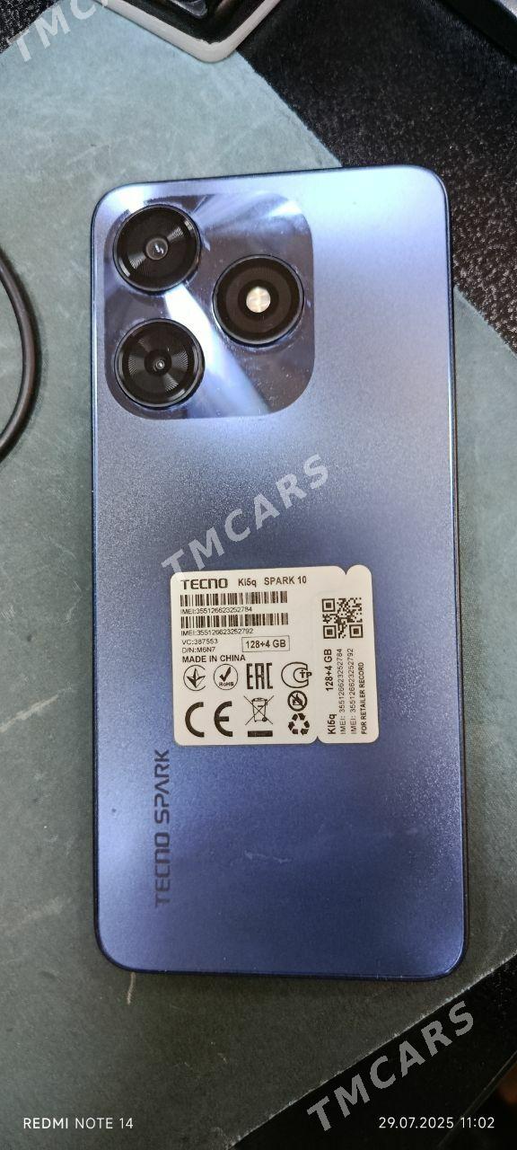 Tecno spark 10 почти нлвый - Ашхабад - img 2