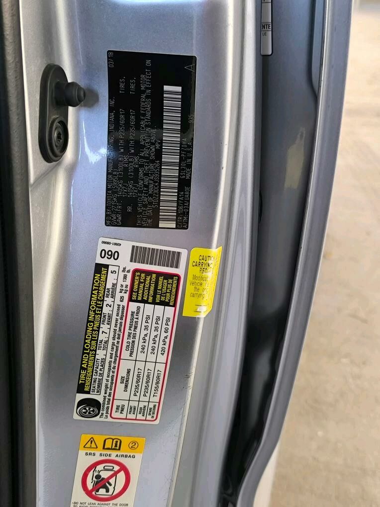 Toyota Sienna 2018 - 365 000 TMT - Türkmenabat - img 8
