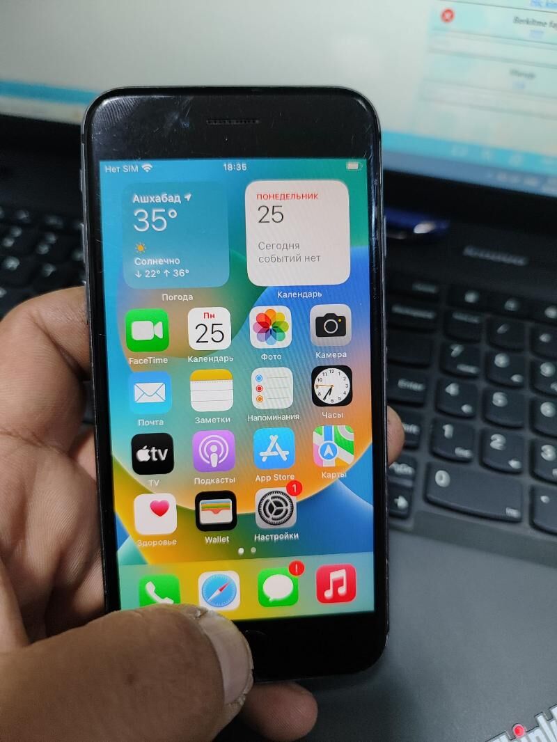 iPhone 8    64 pamet. 77 batar - Ашхабад - img 2
