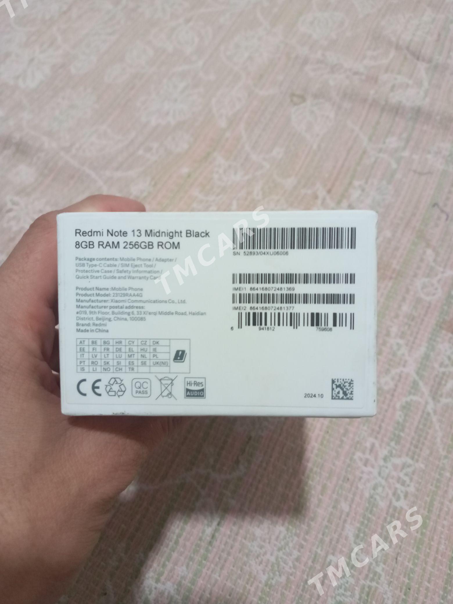 Redmi not13 8/256 gyssagly - Гёкдепе - img 2