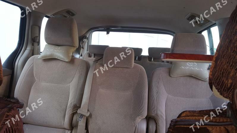 Toyota Sienna 2008 - 230 000 TMT - Ak bugdaý etraby - img 6