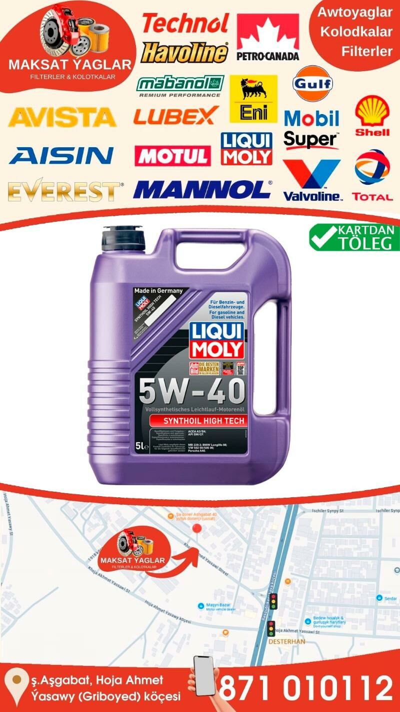 LIQUI MOLY YAG МАСЛО - Ашхабад - img 4