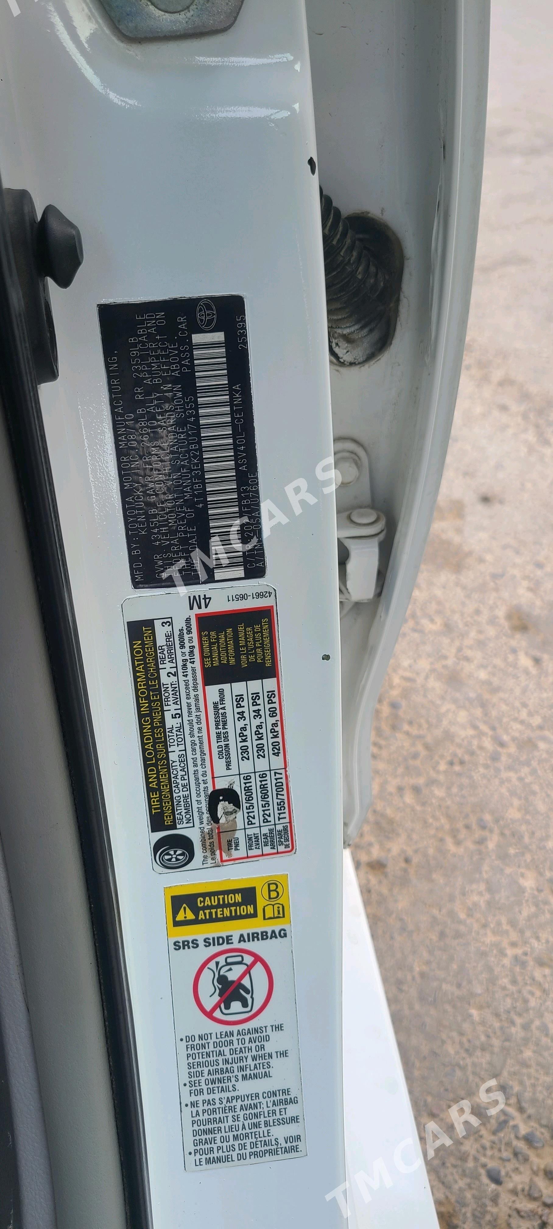 Toyota Camry 2010 - 170 000 TMT - Türkmenabat - img 3