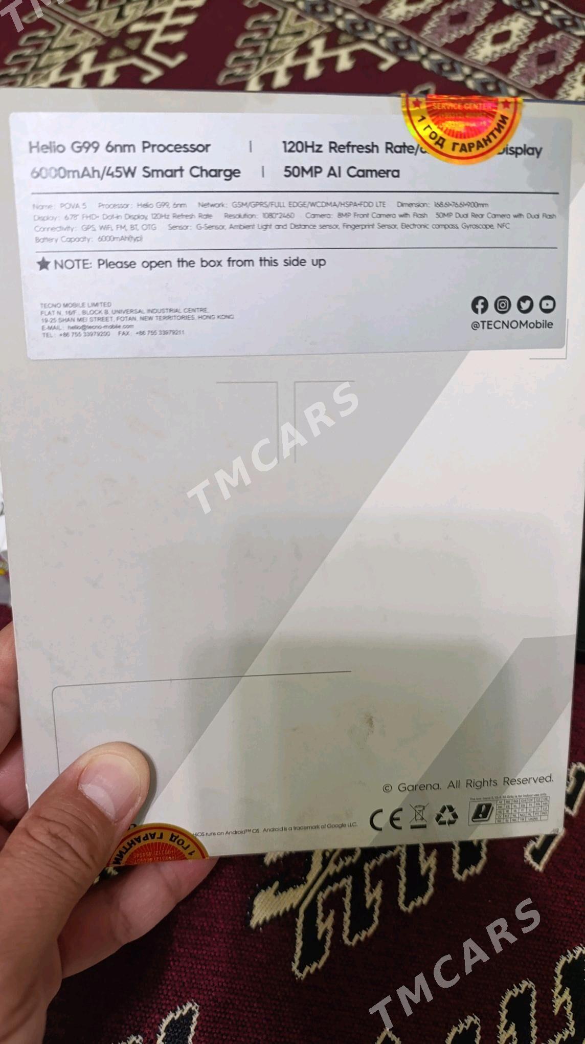 Tecno pova5 satlyk obmen - Aşgabat - img 3