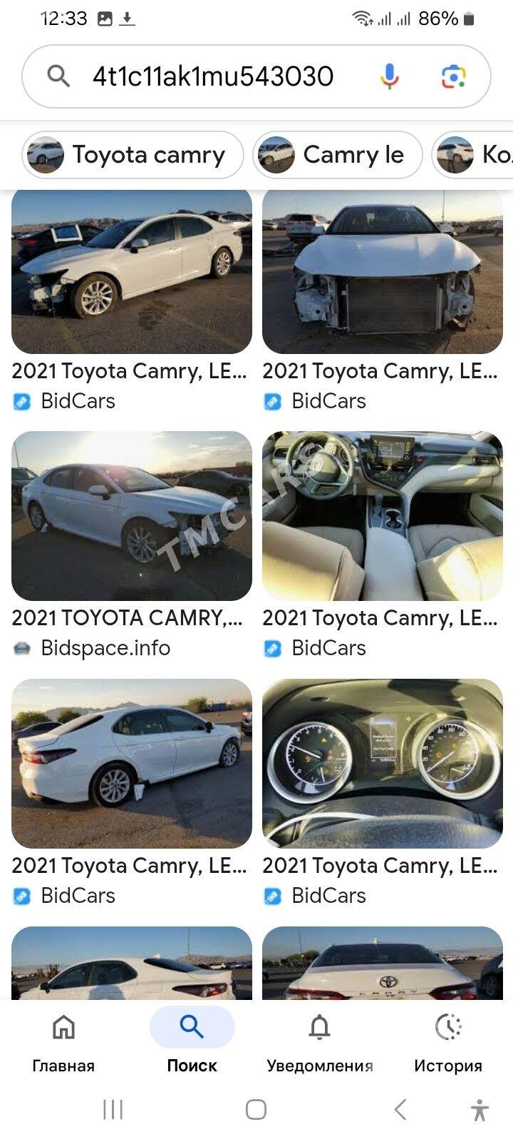 Toyota Camry 2021 - 350 000 TMT - Mary - img 2