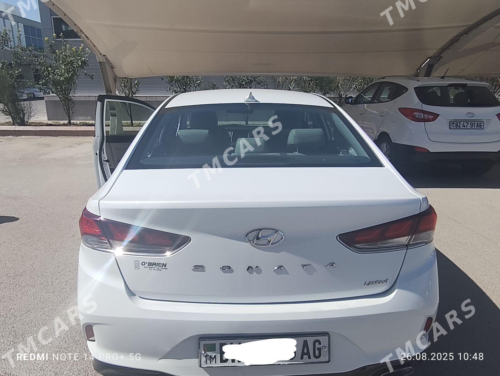 Hyundai Sonata 2019 - 265 000 TMT - Ашхабад - img 2