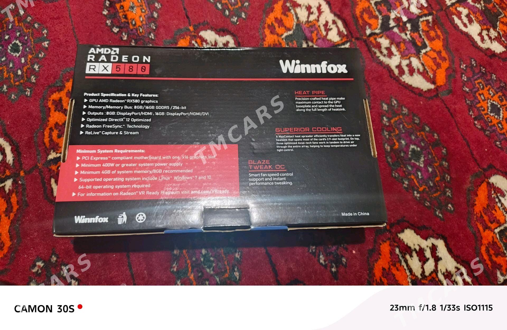 WINNFOX RX 580 8GB - 30 mkr - img 2