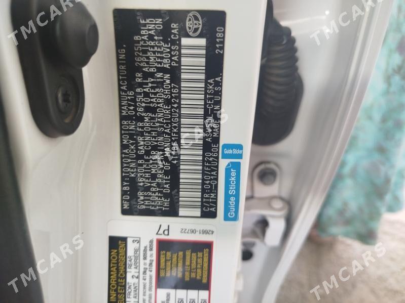 Toyota Camry 2016 - 260 000 TMT - Aşgabat - img 3
