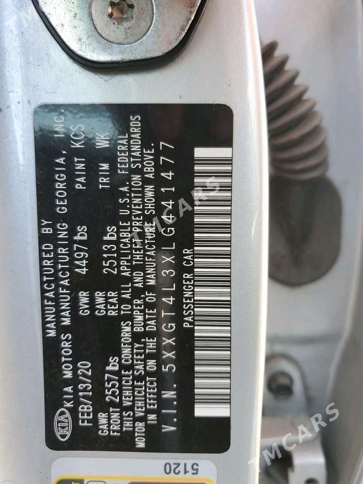 Kia Optima 2020 - 171 000 TMT - Мары - img 3