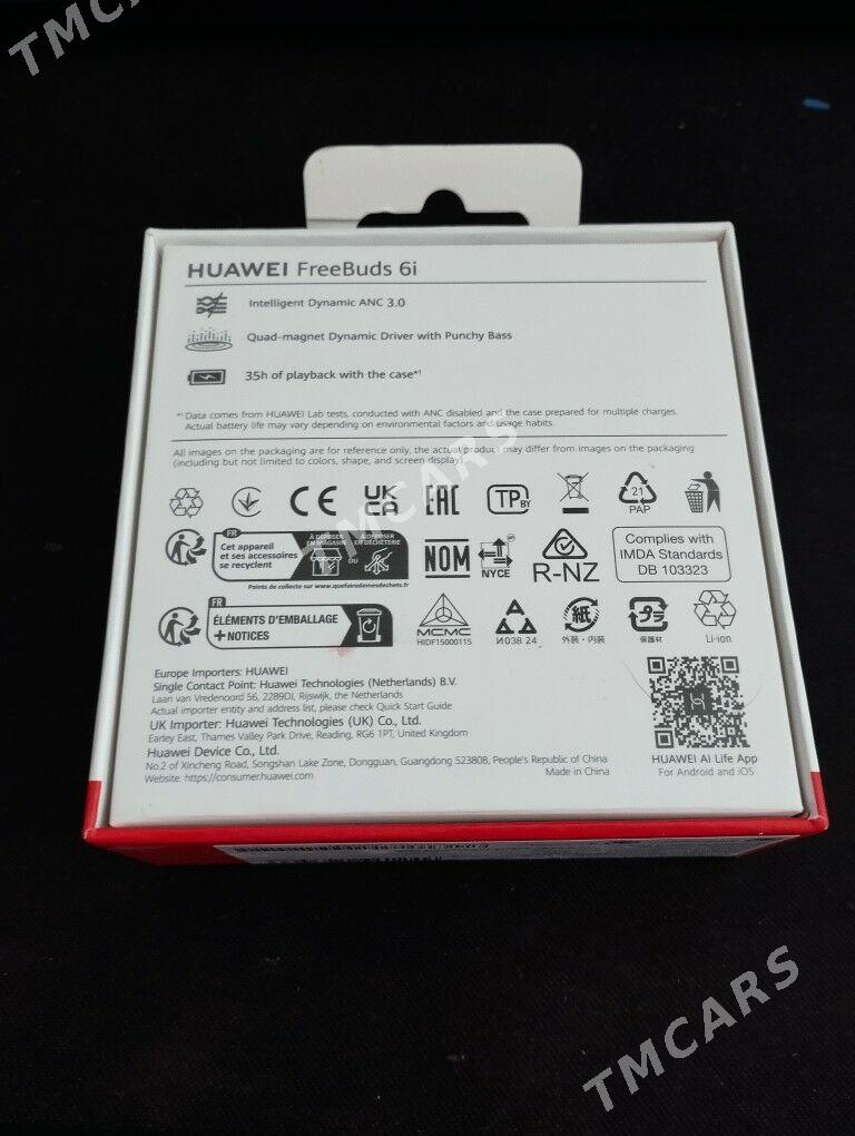 Наушники Huawei FreeBuds 6i - Aşgabat - img 2