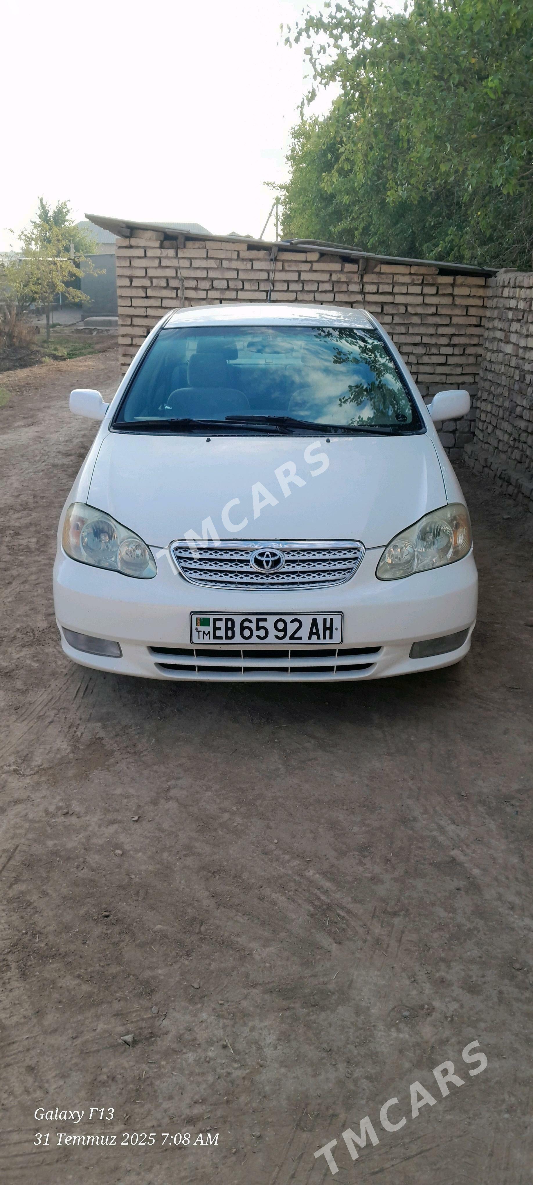Toyota Corolla 2002 - 140 000 TMT - Бабадайхан - img 2