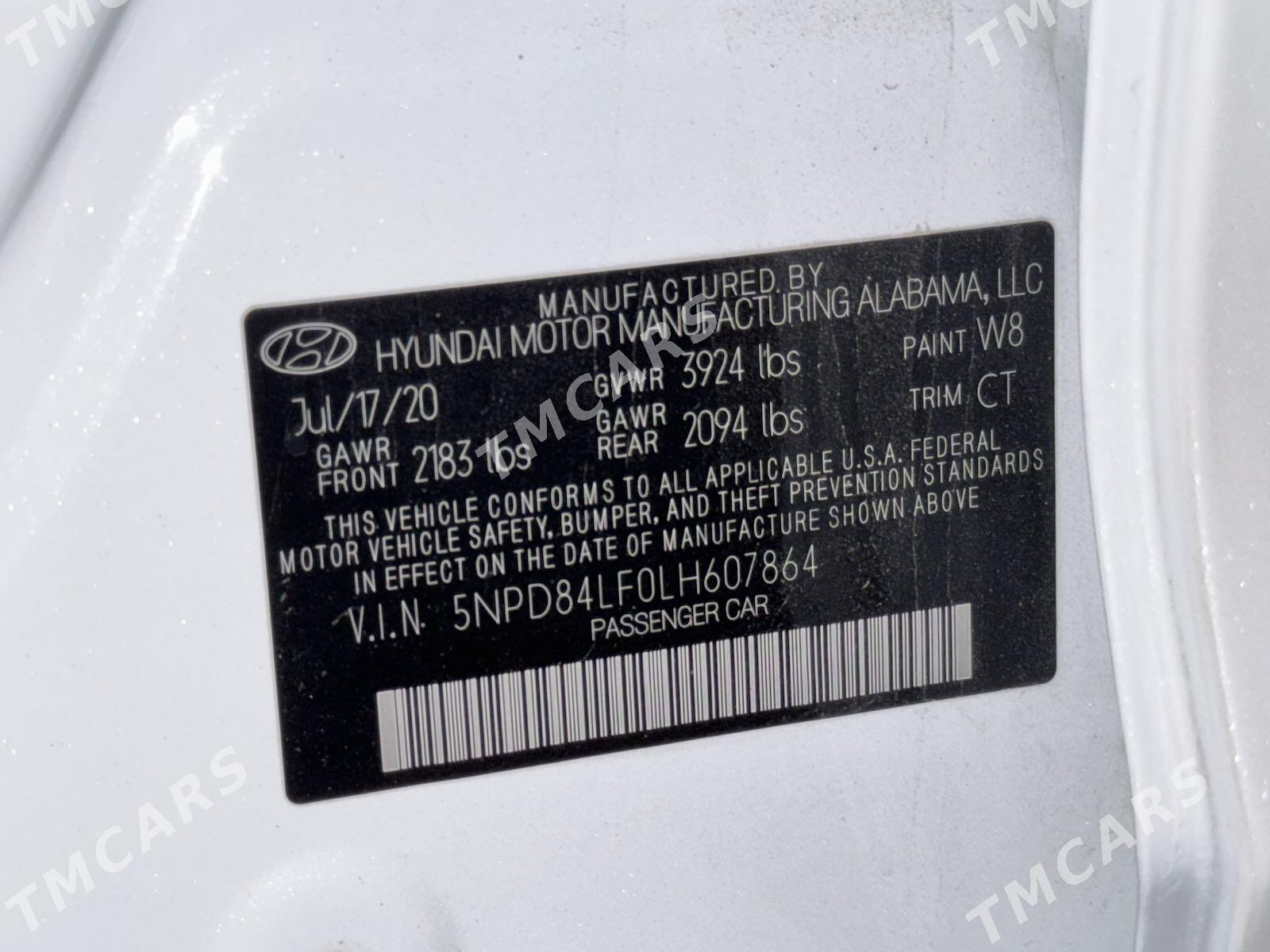 Hyundai Elantra 2020 - 240 000 TMT - Aşgabat - img 10