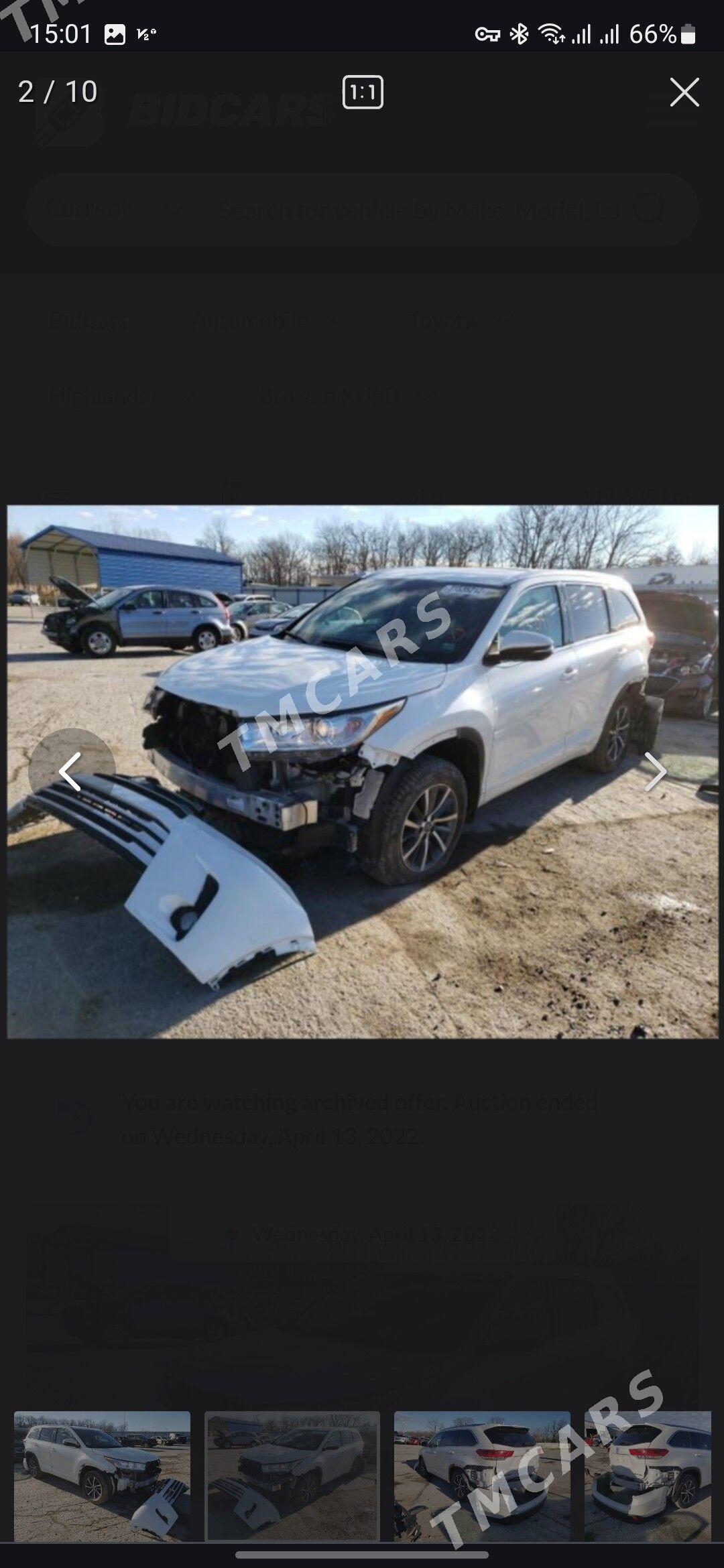 Toyota Highlander 2017 - 490 000 TMT - Aşgabat - img 5