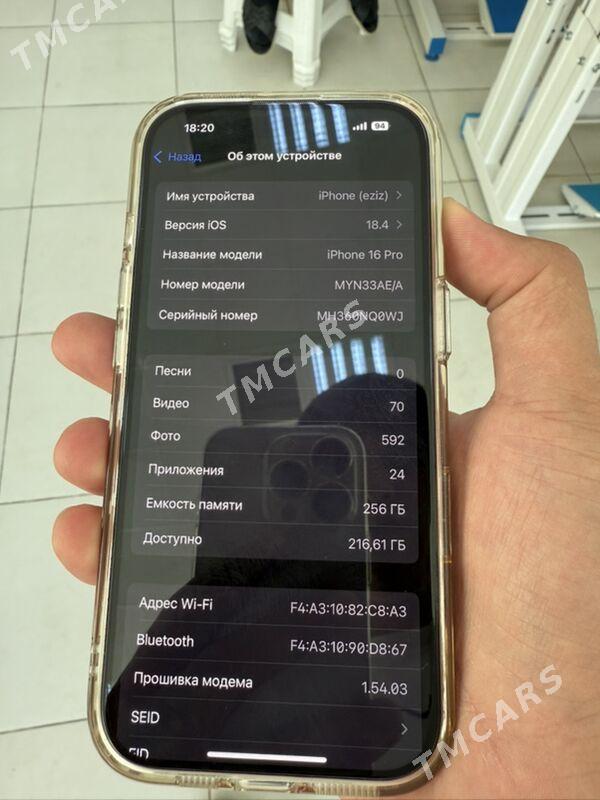 Iphone 16 Pro 256Gb - Aşgabat - img 8