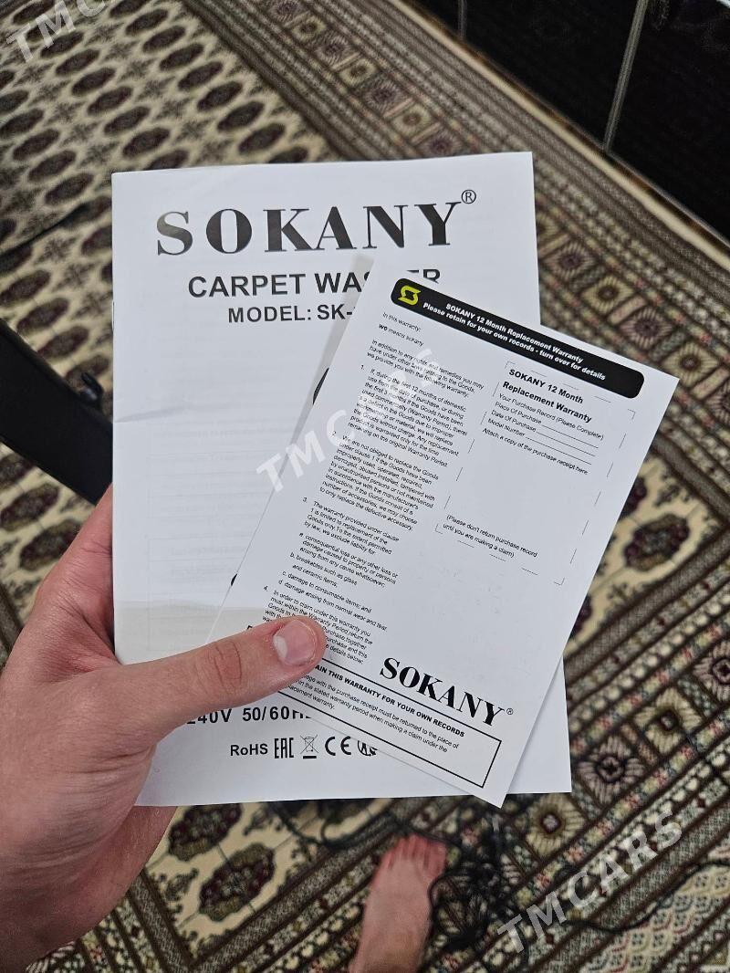 Моющий пылесос Sokany - Parahat 7 - img 6