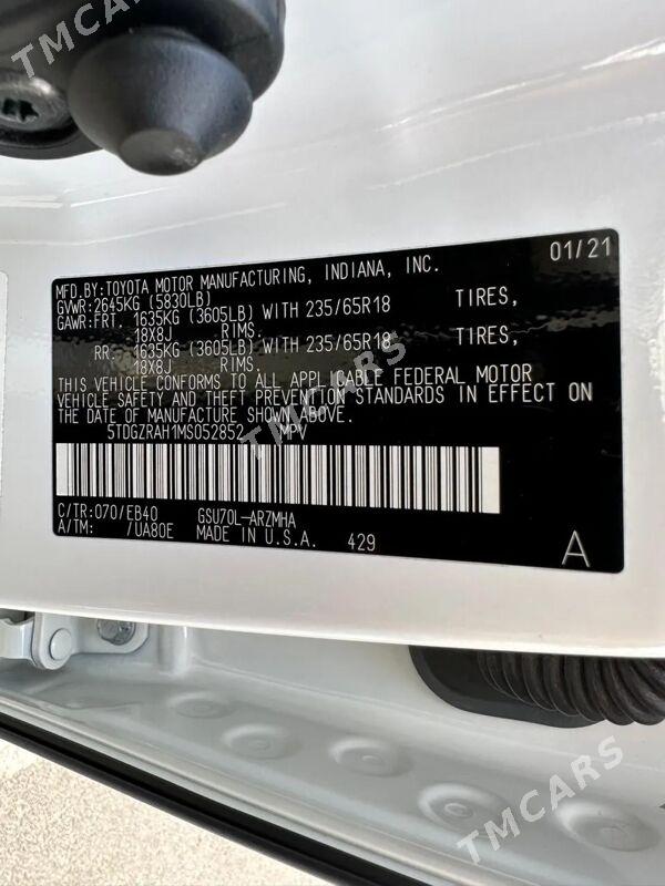 Toyota Highlander 2021 - 490 000 TMT - Мары - img 9