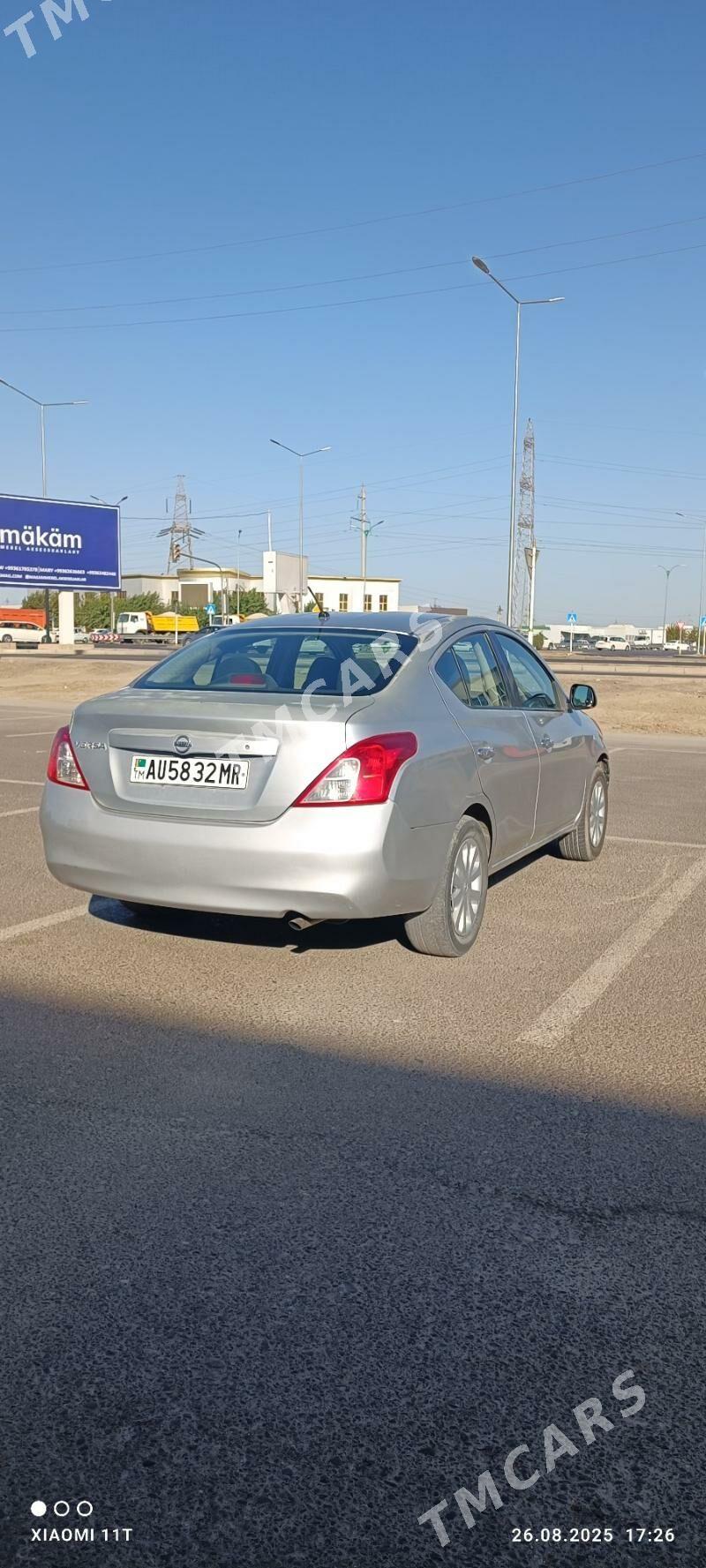 Nissan Versa 2011 - 95 000 TMT - Мары - img 3