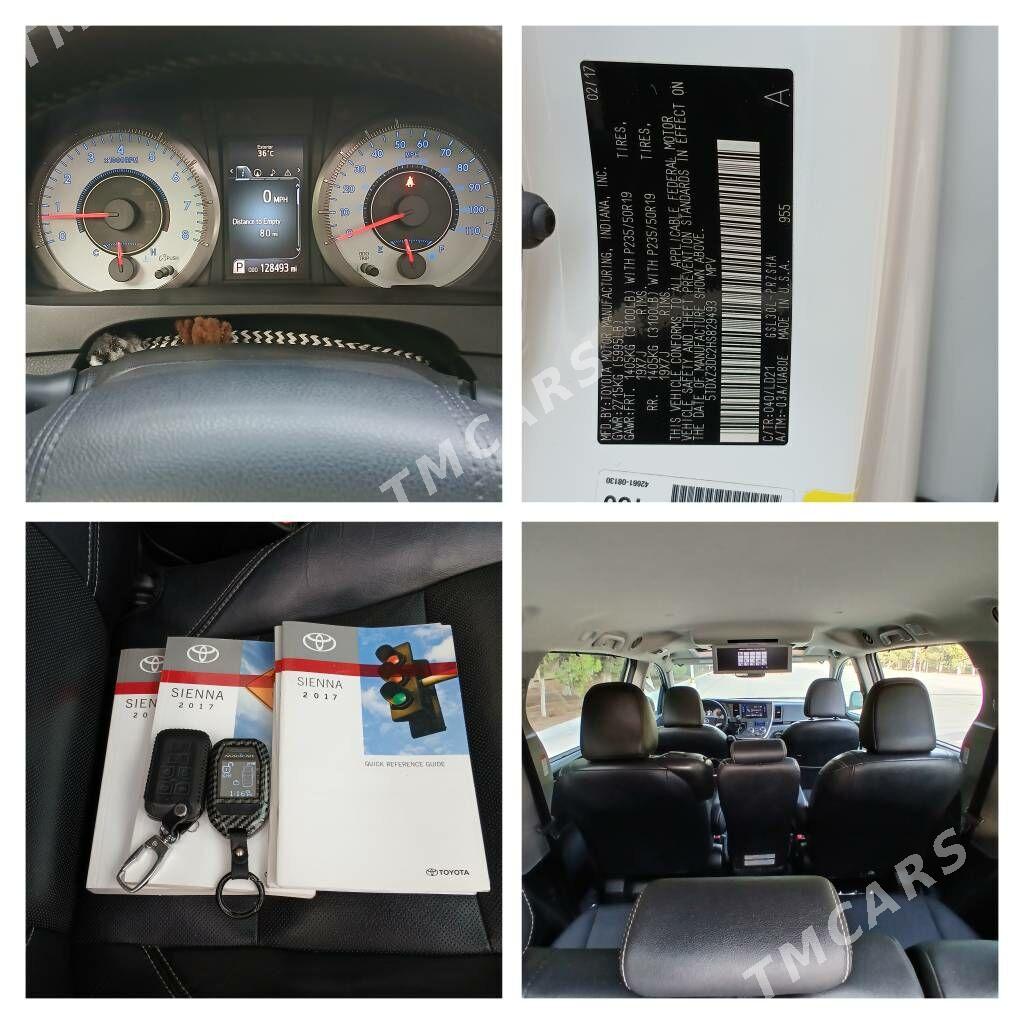 Toyota Sienna 2017 - 371 000 TMT - Гёкдепе - img 10