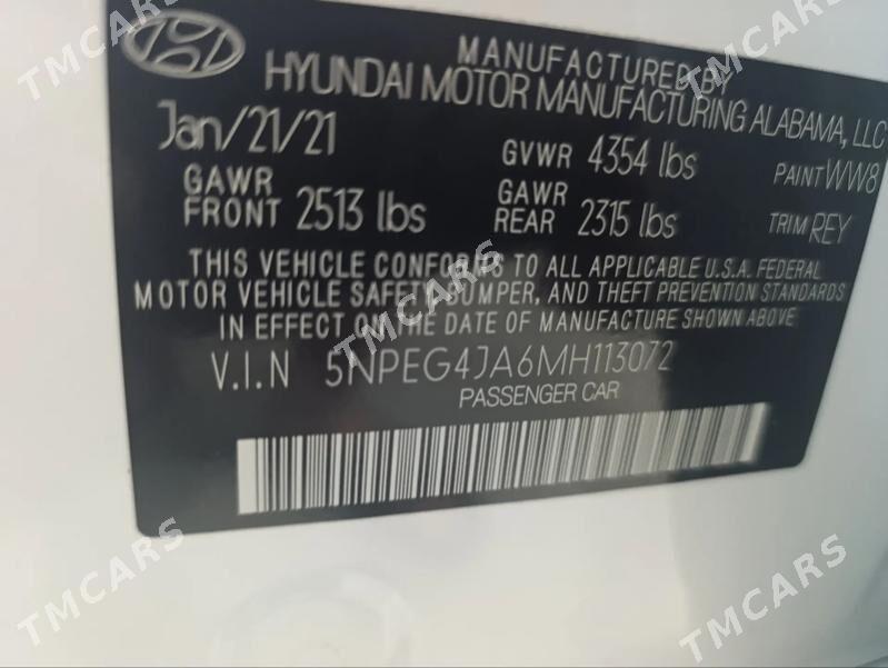 Hyundai Sonata 2021 - 255 000 TMT - Aşgabat - img 2