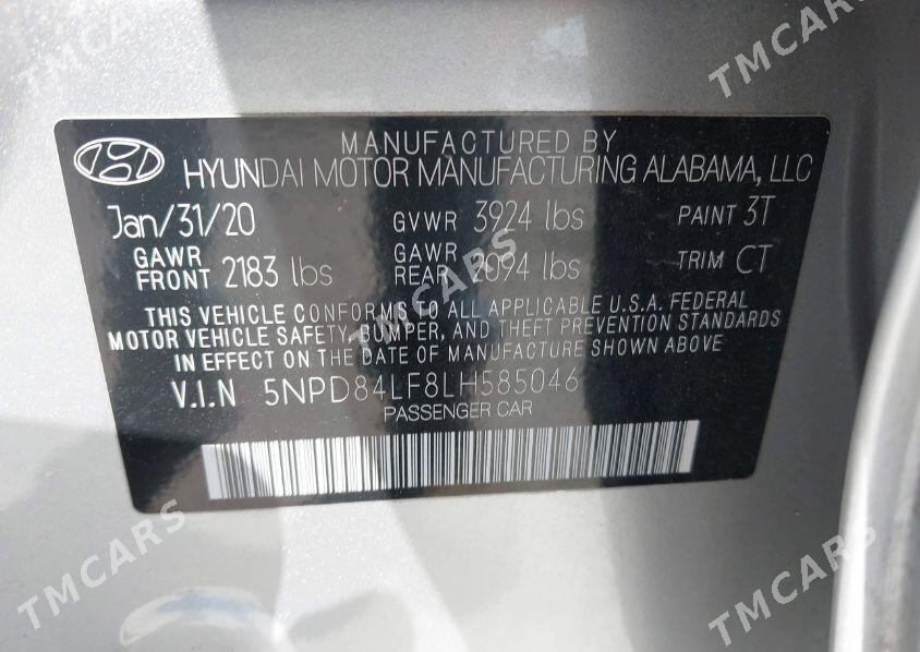 Hyundai Elantra 2020 - 198 500 TMT - Мары - img 5