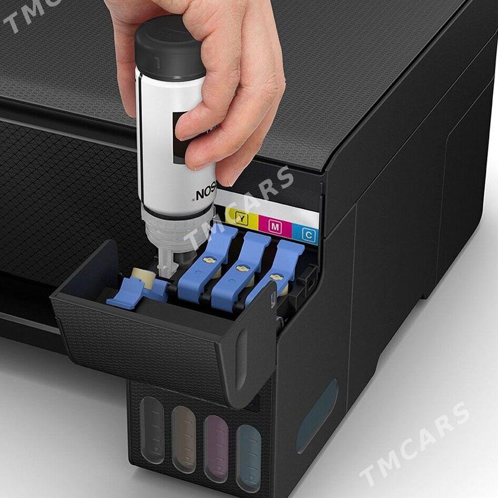 МФУ струйное цветное Epson L3210 - Ашхабад - img 3