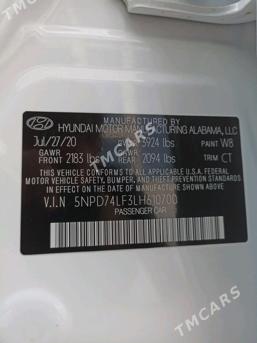 Hyundai Elantra 2020 - 200 000 TMT - Мары - img 2