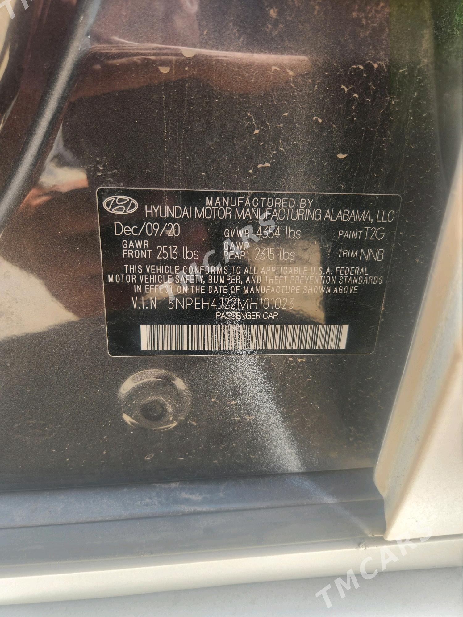Hyundai Sonata 2020 - 220 000 TMT - Mary - img 2
