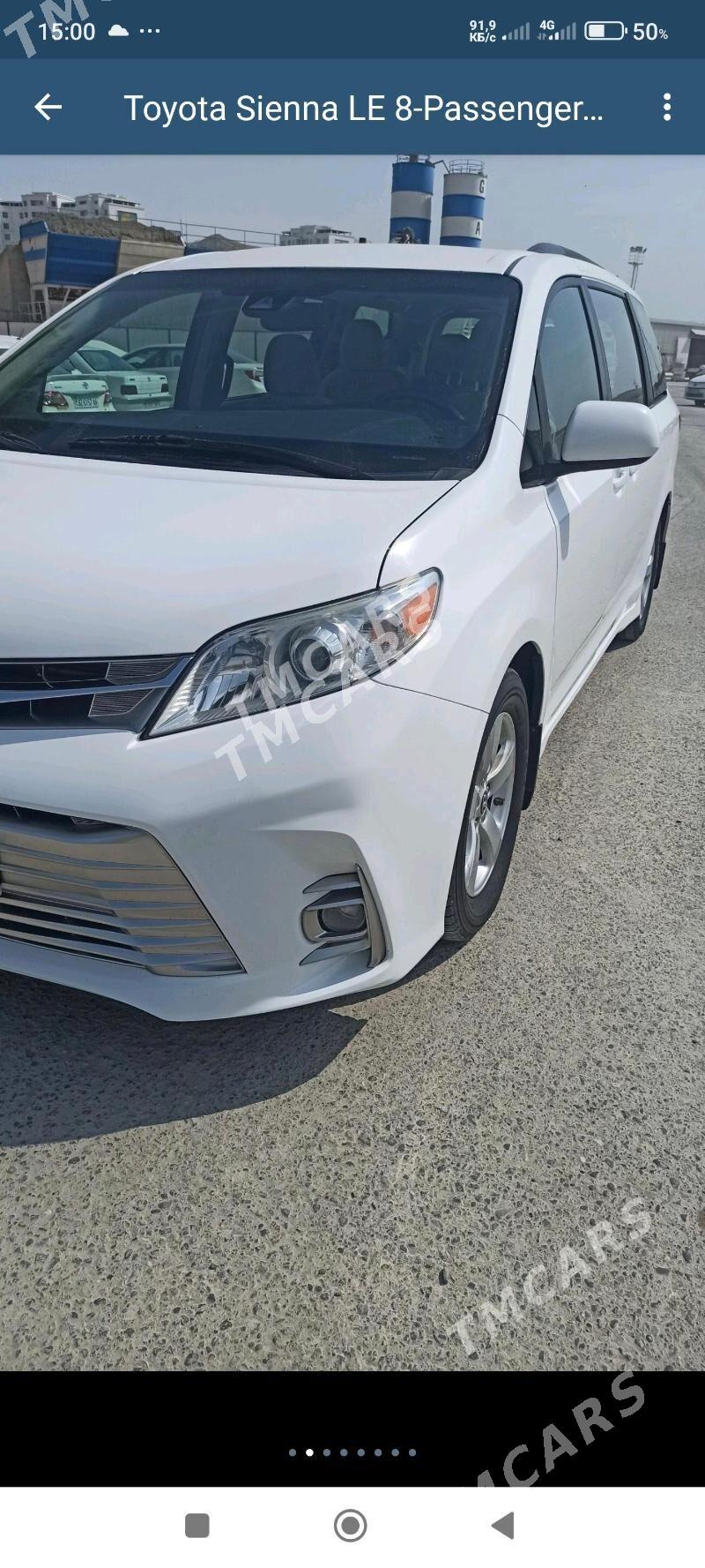 Toyota Sienna 2019 - 365 000 TMT - Ашхабад - img 4