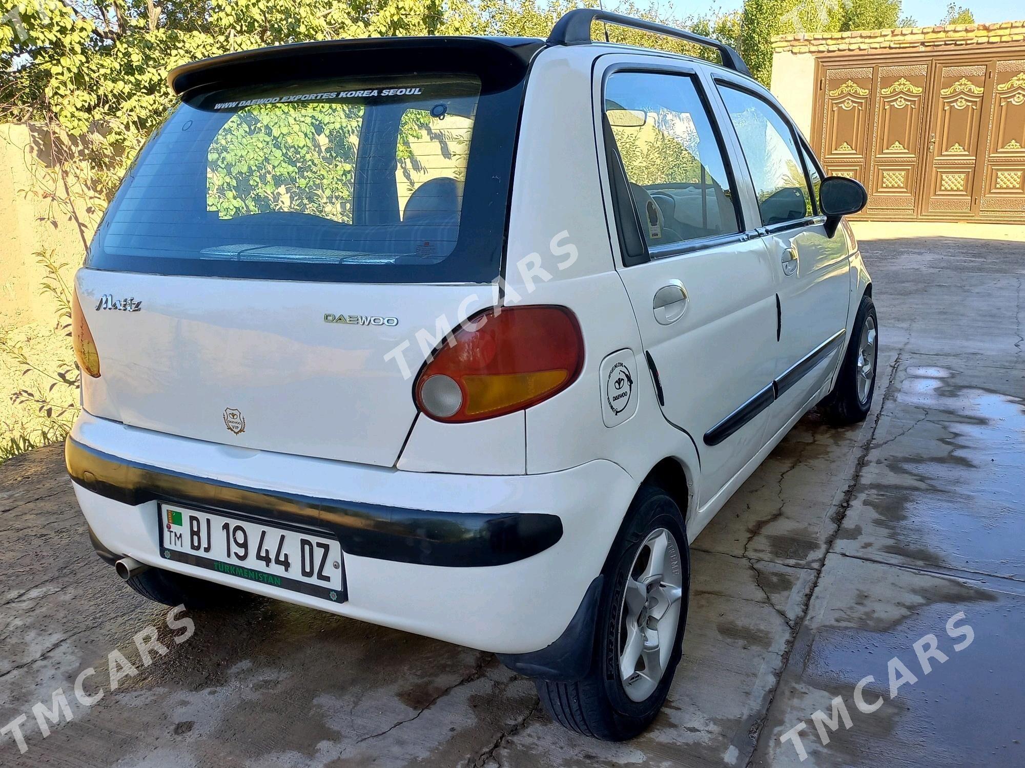 Daewoo Matiz 1999 - 26 000 TMT - Шабатский этрап - img 3