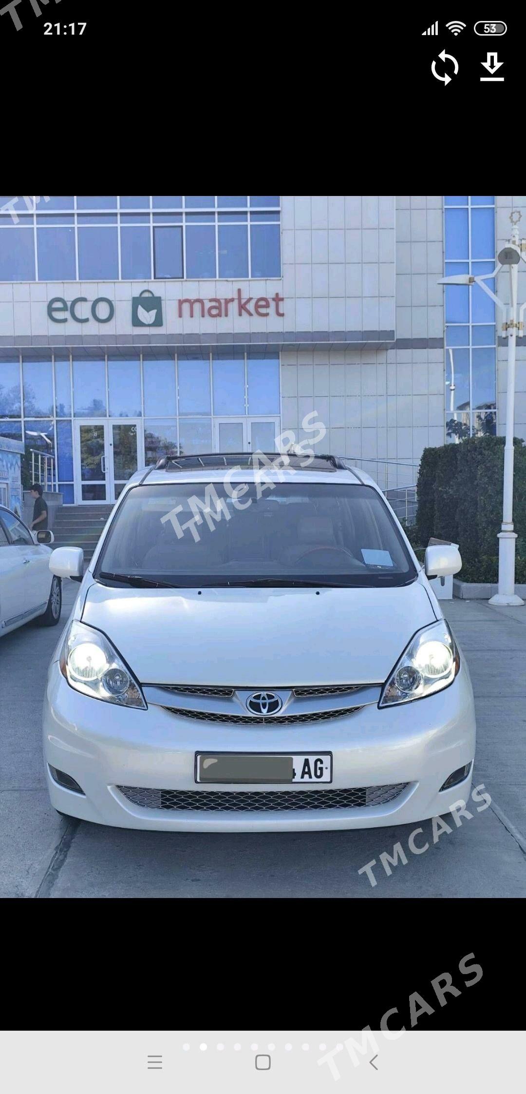 Toyota Sienna 2008 - 260 000 TMT - Бекреве - img 2