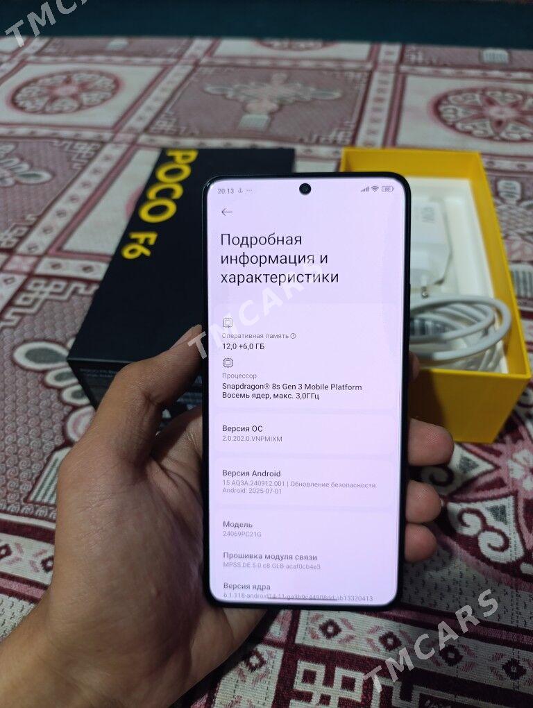 Poco F6  12/512 Gb - Türkmenabat - img 3