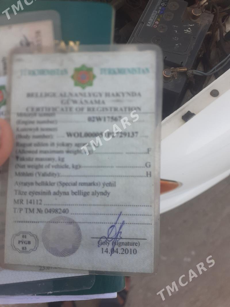 Opel Astra 1993 - 36 000 TMT - Байрамали - img 9