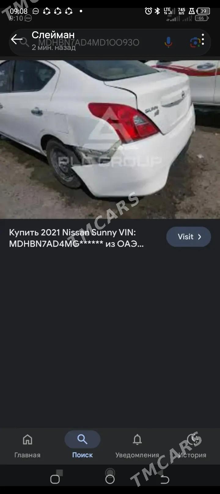 Nissan Sunny 2020 - 165 000 TMT - Ашхабад - img 2