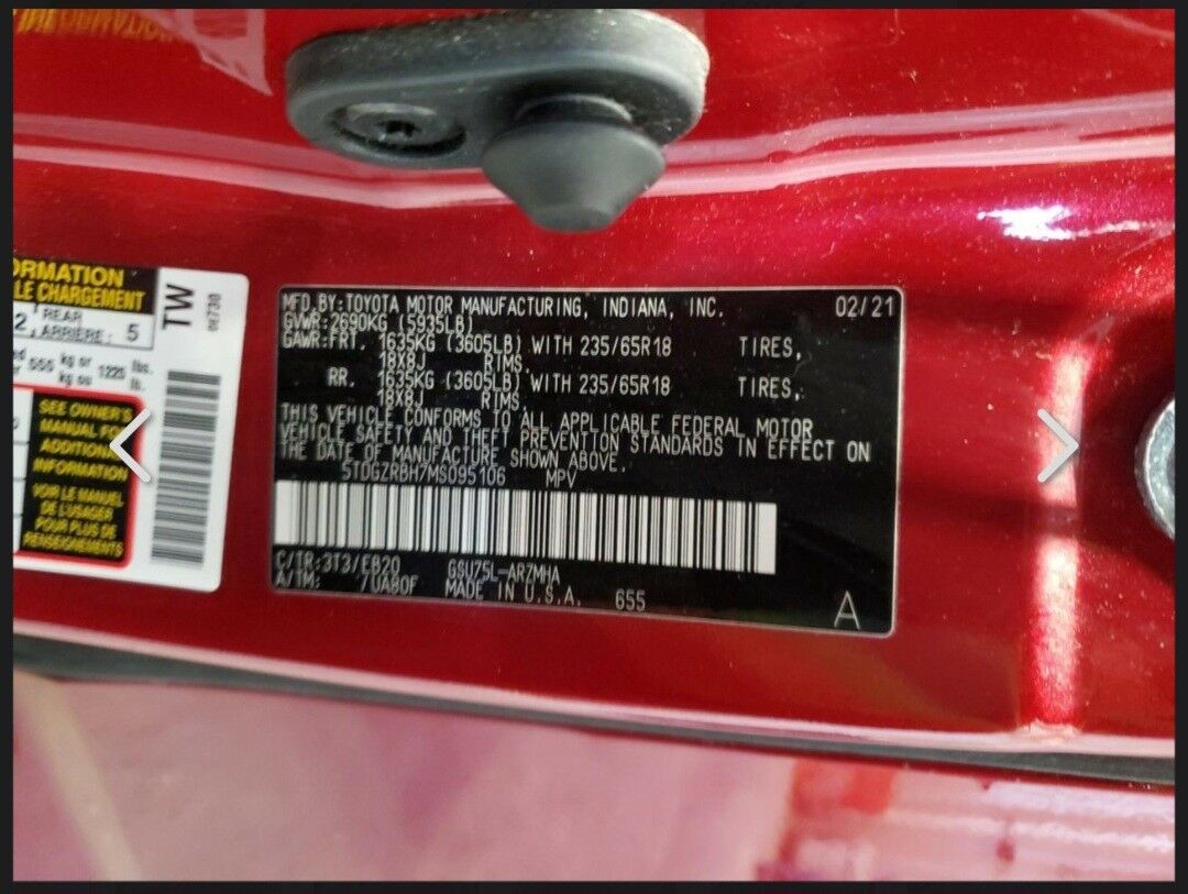 Toyota Highlander 2021 - 520 000 TMT - Мары - img 7