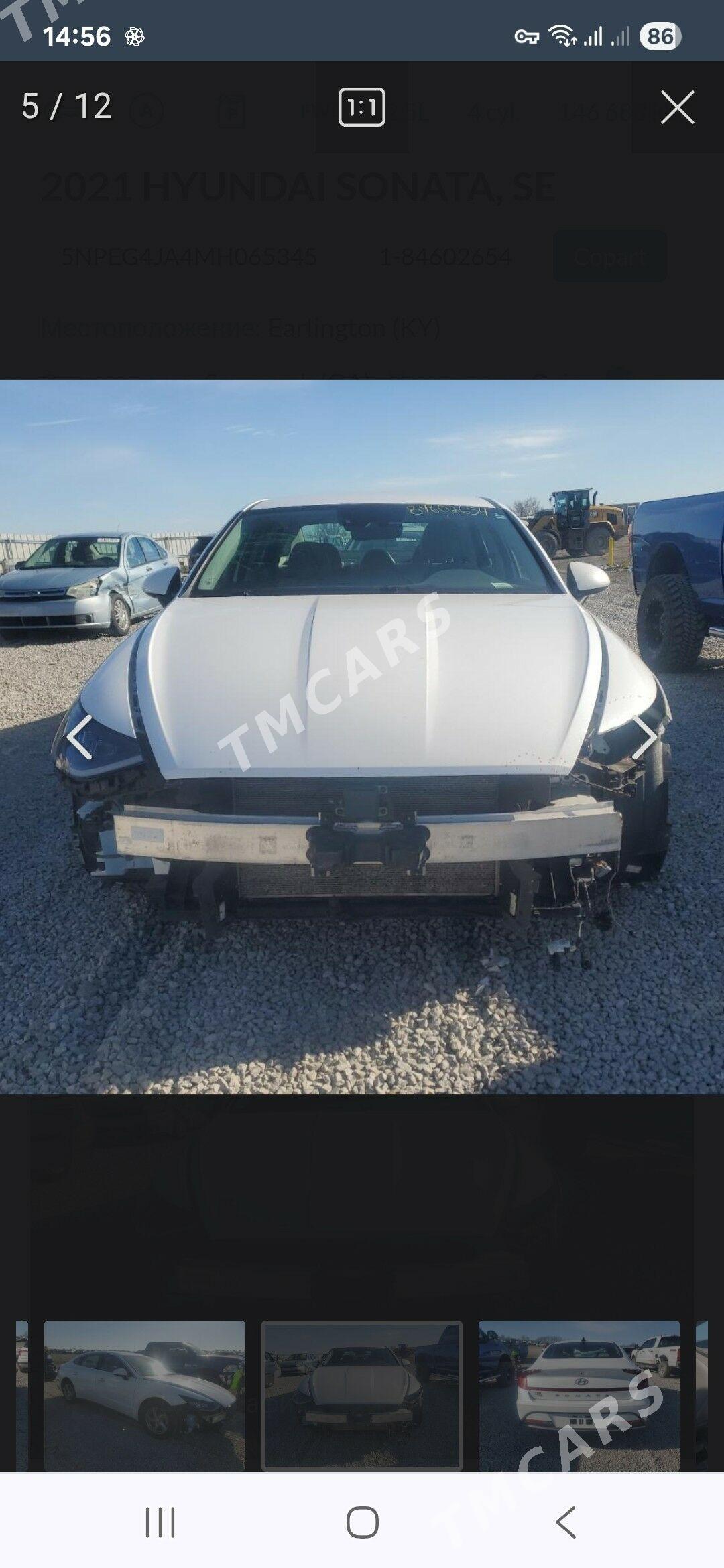 Hyundai Sonata 2021 - 265 000 TMT - Hitrowka - img 2